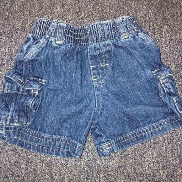 Garanimals Denim 12 Month Shorts - Picture 1 of 3